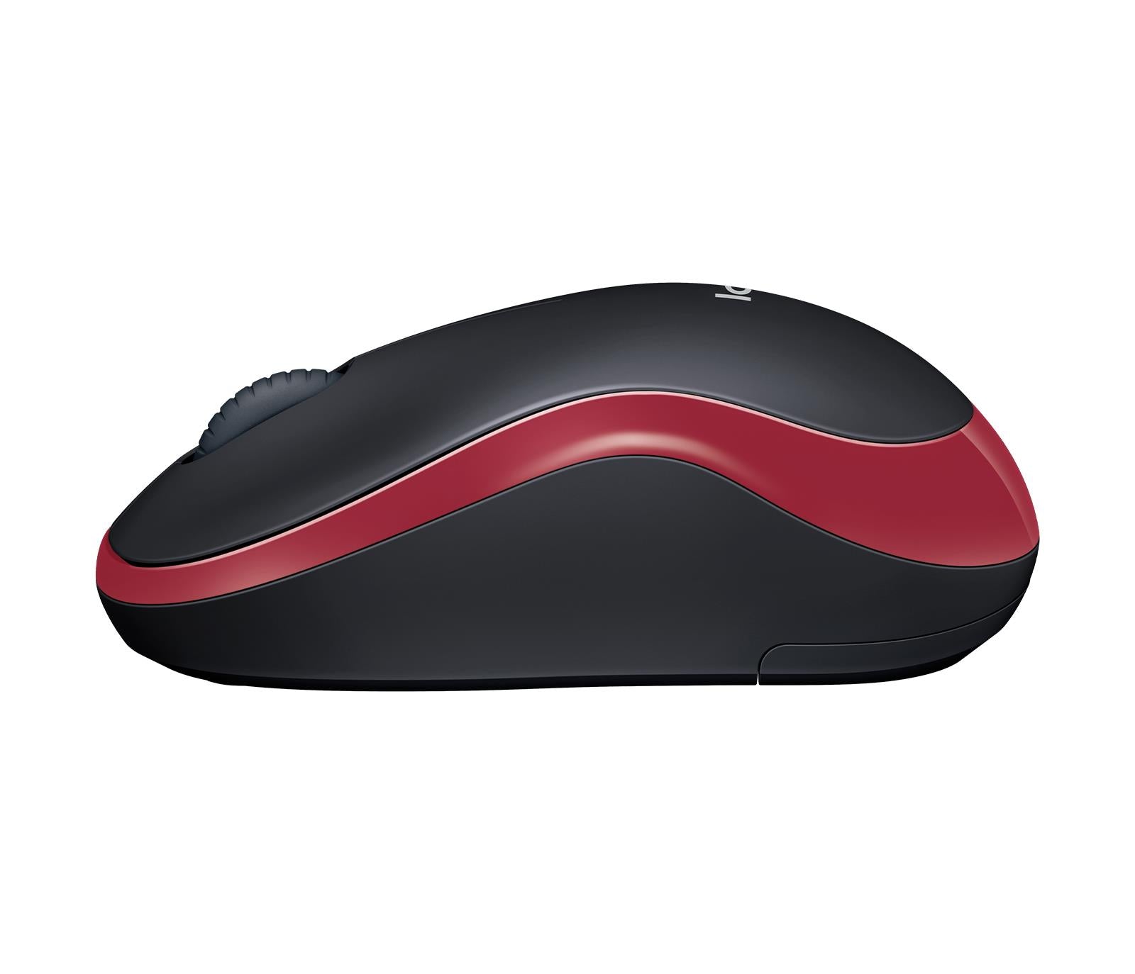 Logitech Mouse USB Optical CORDL. M185 - RED