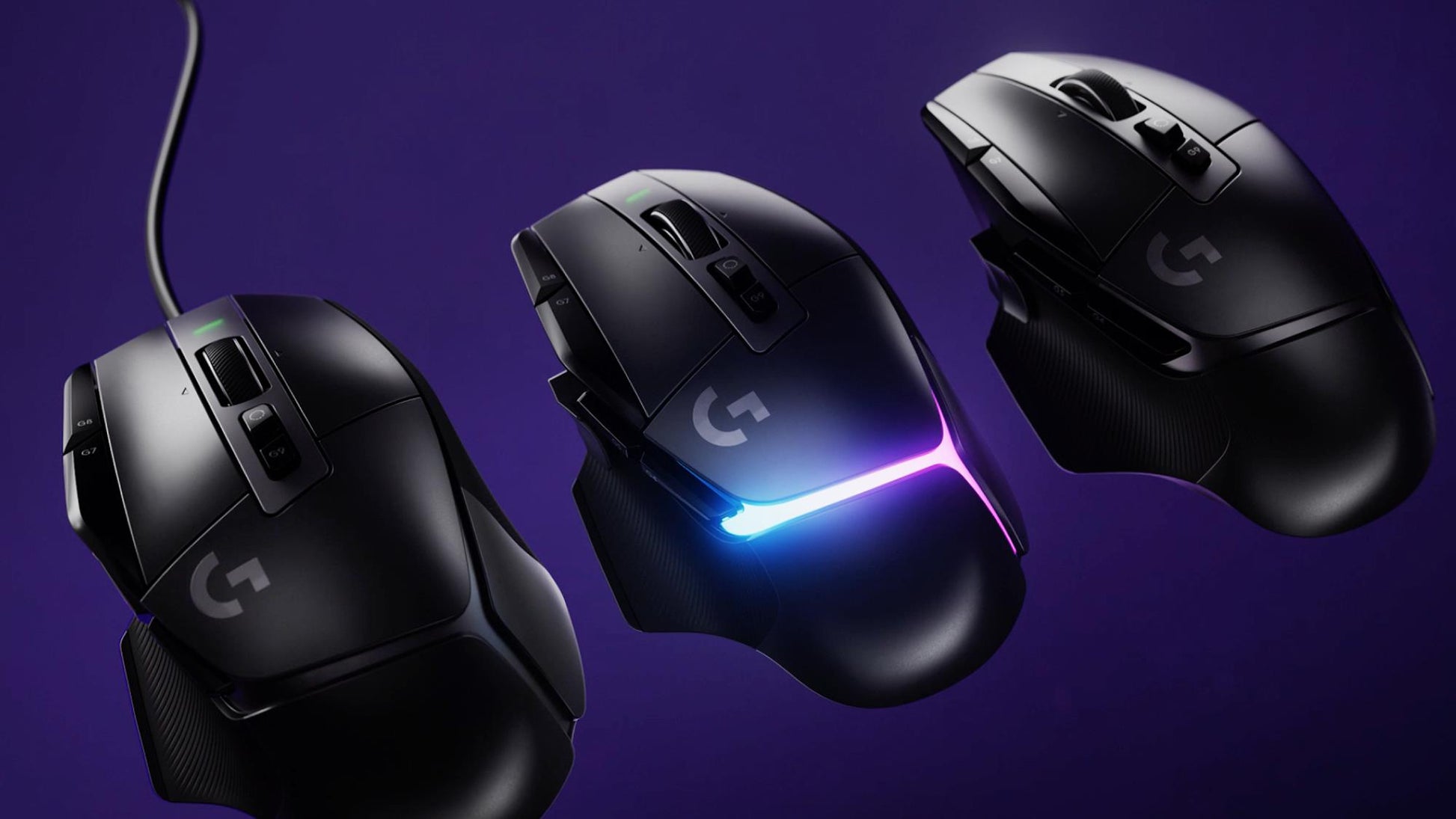 Logitech Mouse USB Optical G502 X - Black