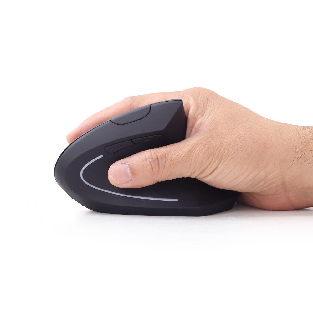 Gembird Mouse USB Optical Wireless Black - Ergonomic
