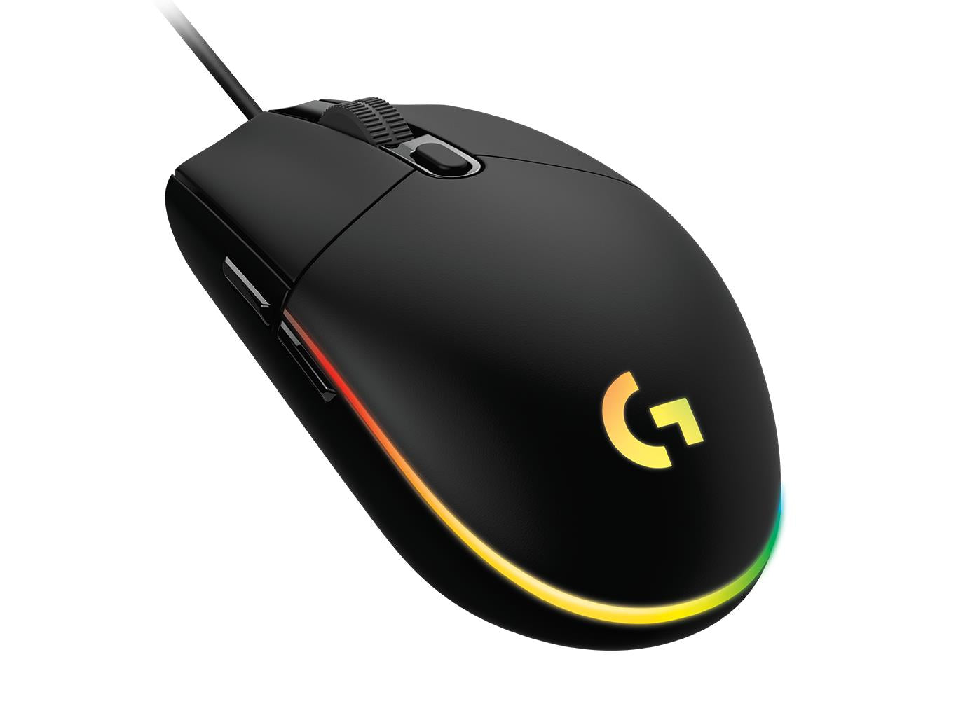Logitech Mouse USB Optical G102 Lightsy - Black