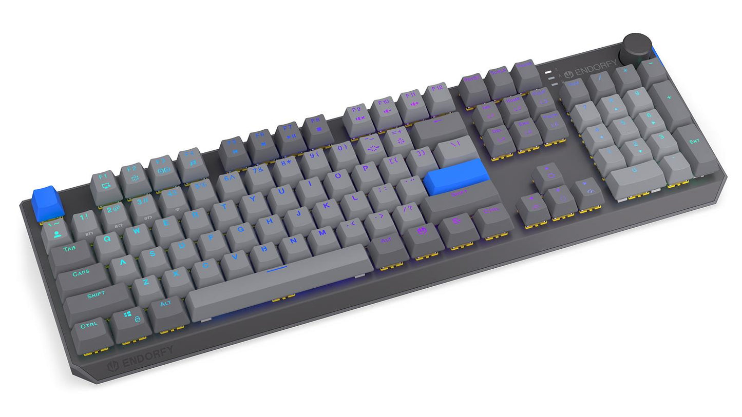 Endorfy Keyboard Wireless Thock V2 - EY5A129