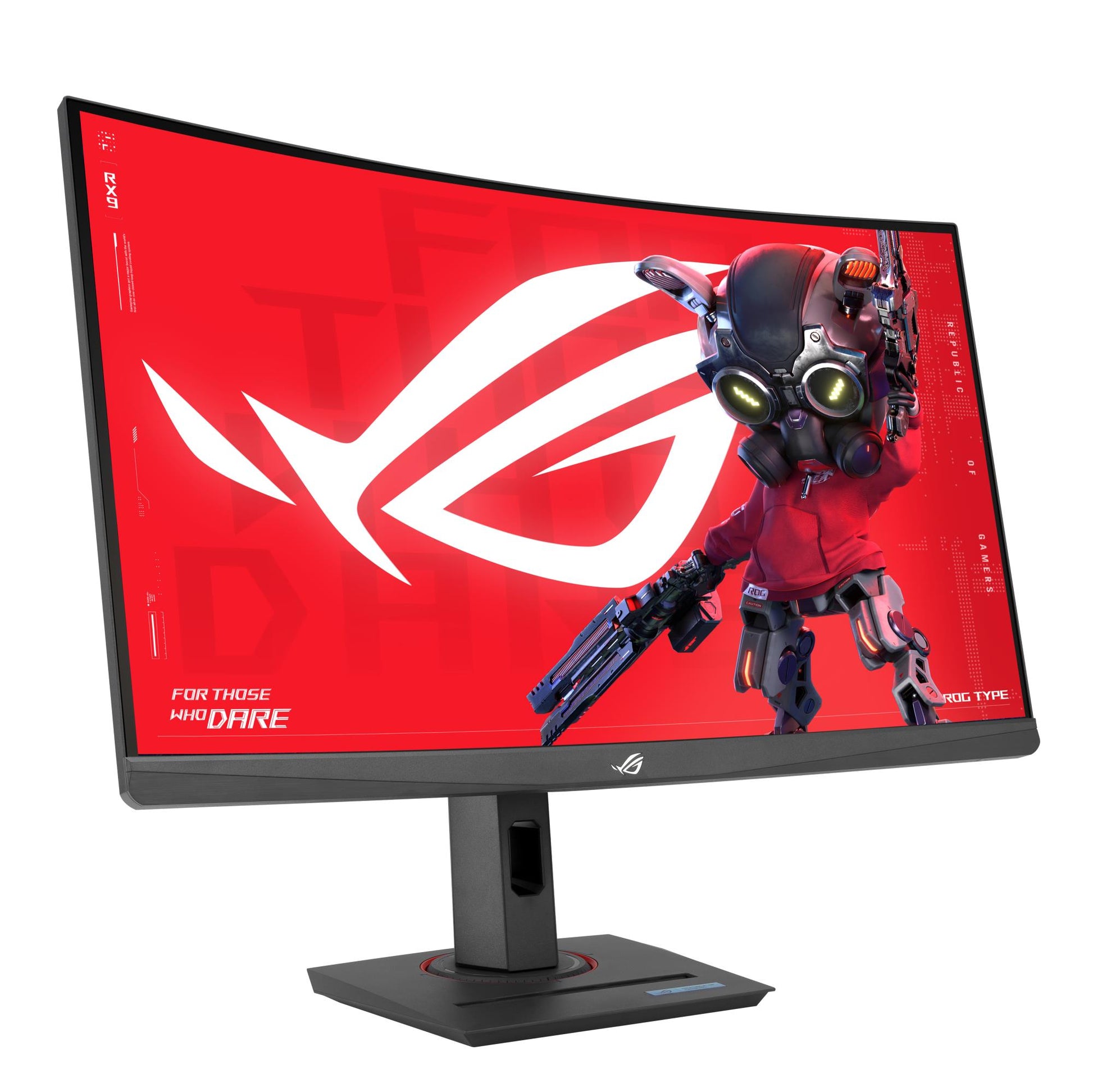 Asus LCD Monitor Asus ROG Strix XG27WCMS 27" Gaming / Curved Panel VA 2560X1440 16:9 280Hz 1 Ms Swivel Height Adjustable Tilt