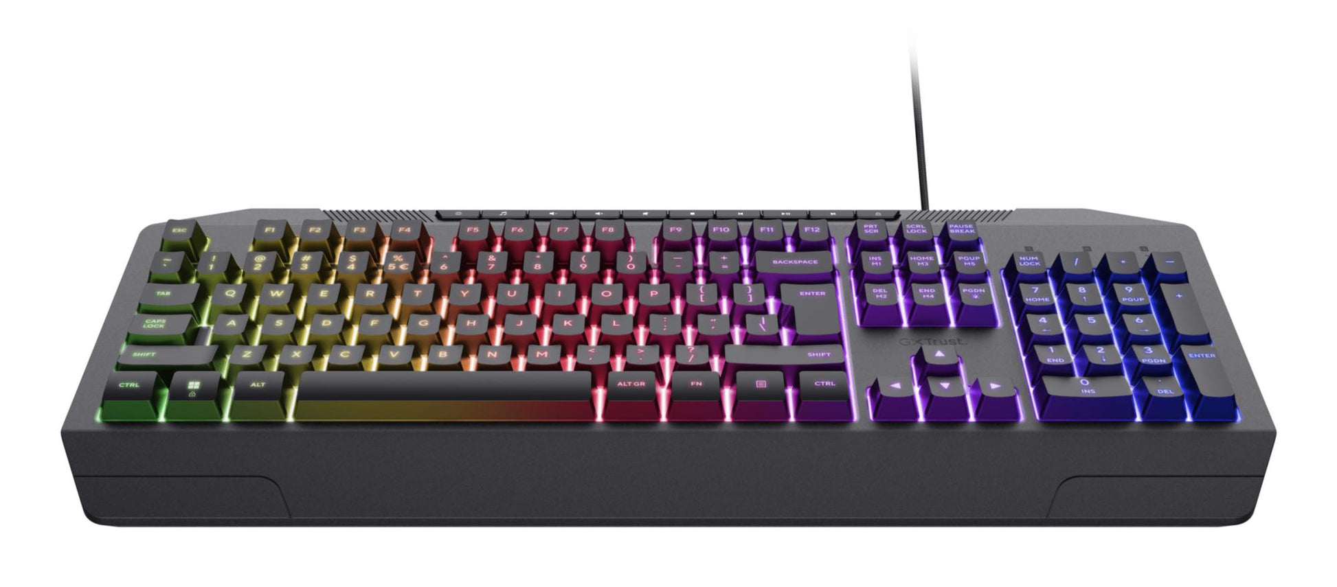 Trust Keyboard USB GXT 836 Evocx - English