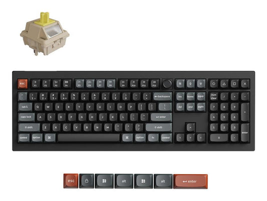Keychron Keyboard Wireless V6 Ultra - Black