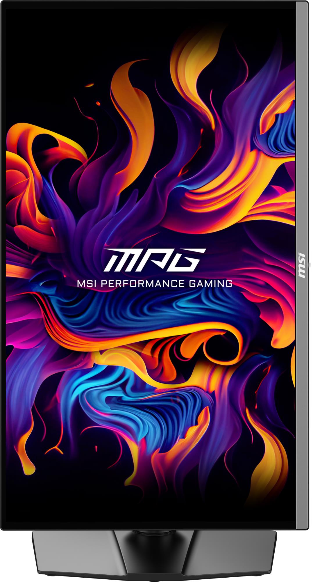 MSI Monitor MSI MPG 272URX QD-OLED 27" Gaming / 4K Matte Panel QD-OLED 3840X2160 16:9 240 ?? 0.03 Ms Swivel Pivot Height Adjustable Tilt Colour Black