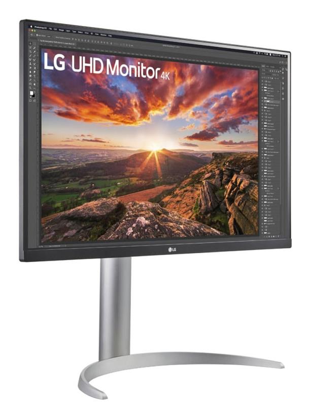 LG LCD Monitor LG 27UP850K-W 27" Gaming Panel IPS 3840X2160 16:9 60 Hz 5 Ms Pivot Height Adjustable Tilt Colour Black