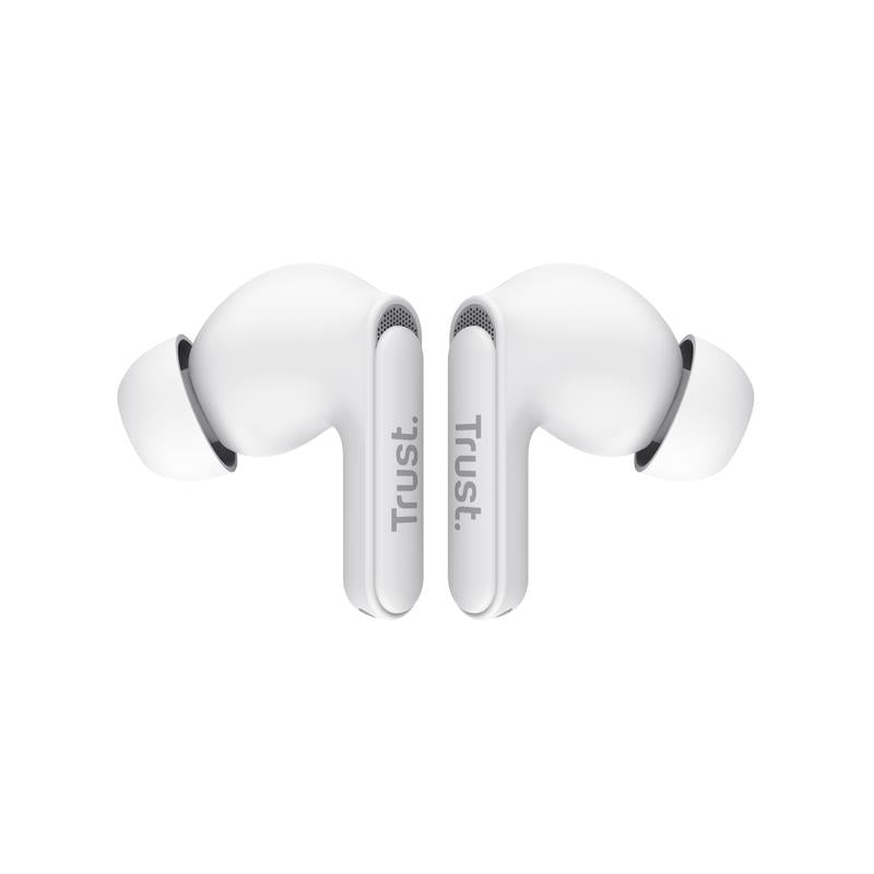 Trust Headset Earbuds Yavi Bluetooth ENC - White