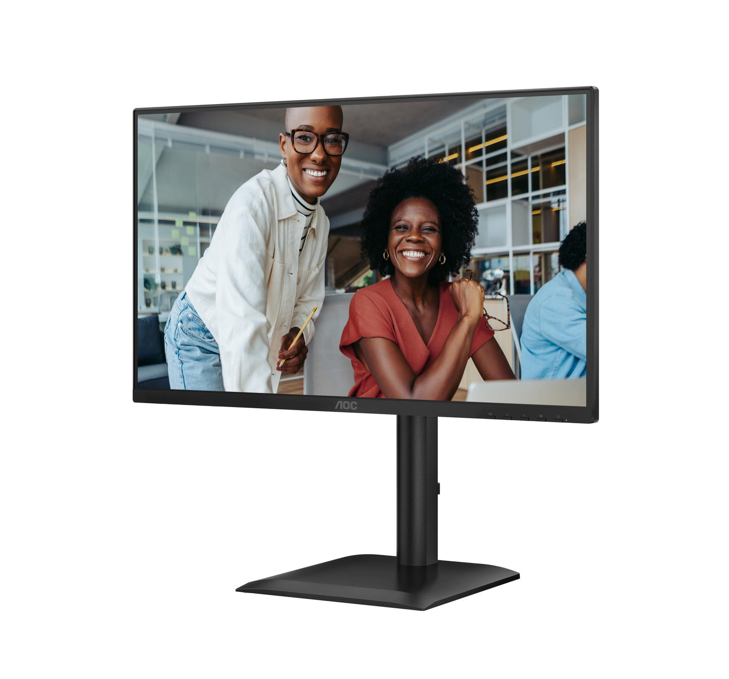 AOC LCD Monitor AOC 60.5 Cm (23.8") 1920 X 1080 Pixels Full HD Native Aspect Ratio 16:9 LED Flat
