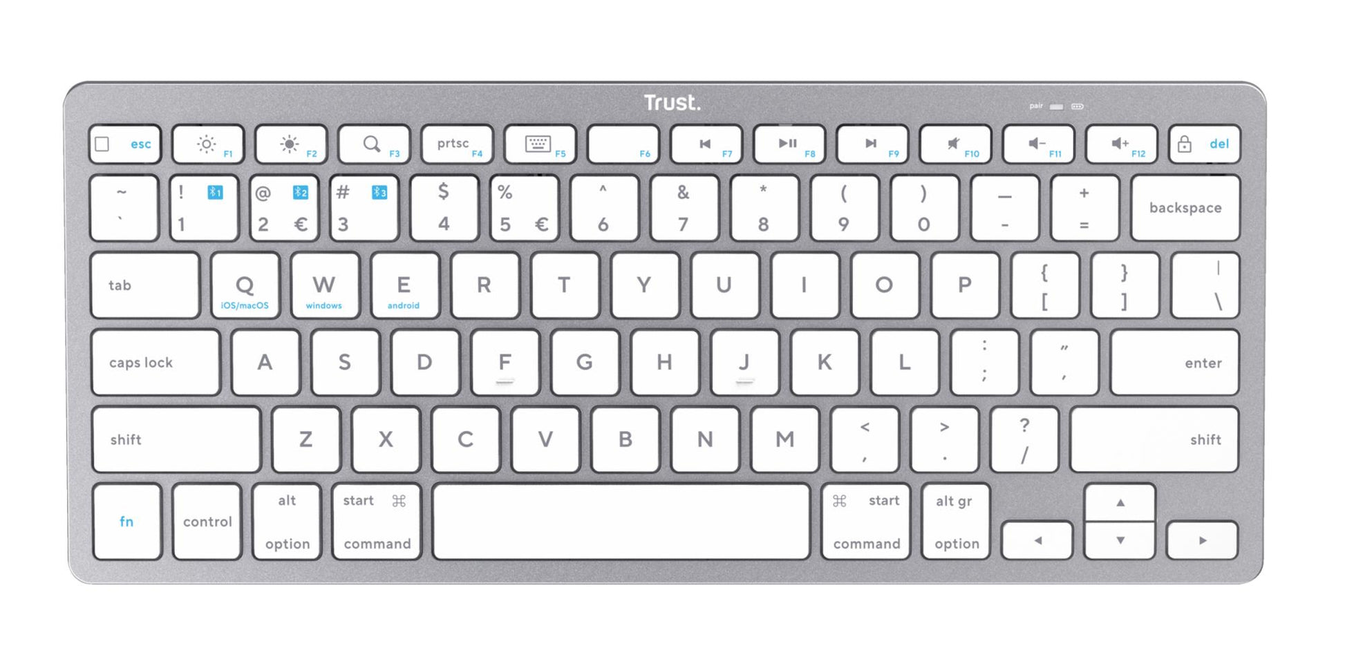 Trust Keyboard Wireless Basics Bluetooth - English