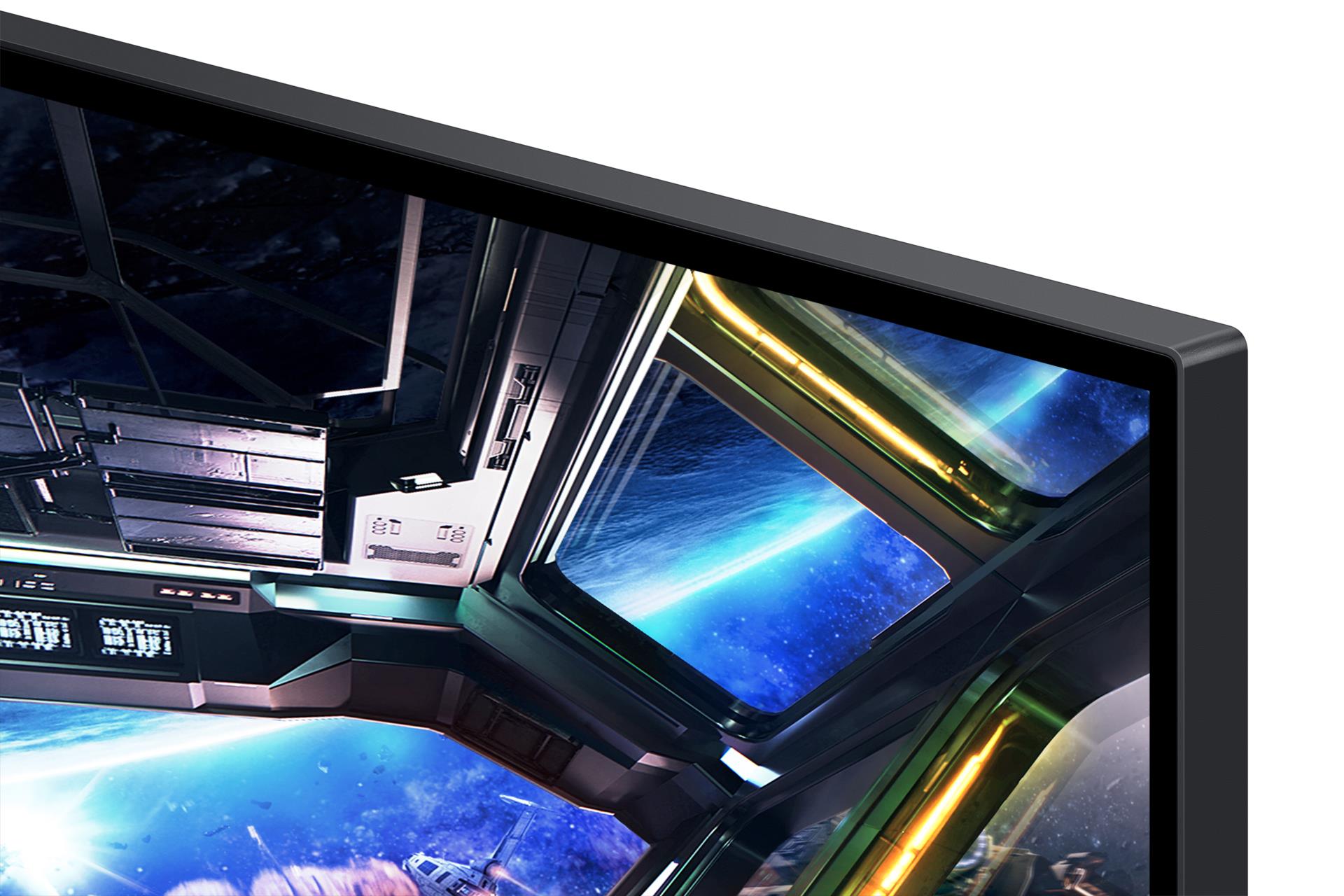 Samsung LCD Monitor Samsung Odyssey G7 32" Gaming Panel IPS 3840X2160 16:9 144Hz 1 Ms Speakers Swivel Pivot Height Adjustable Tilt Colour Black