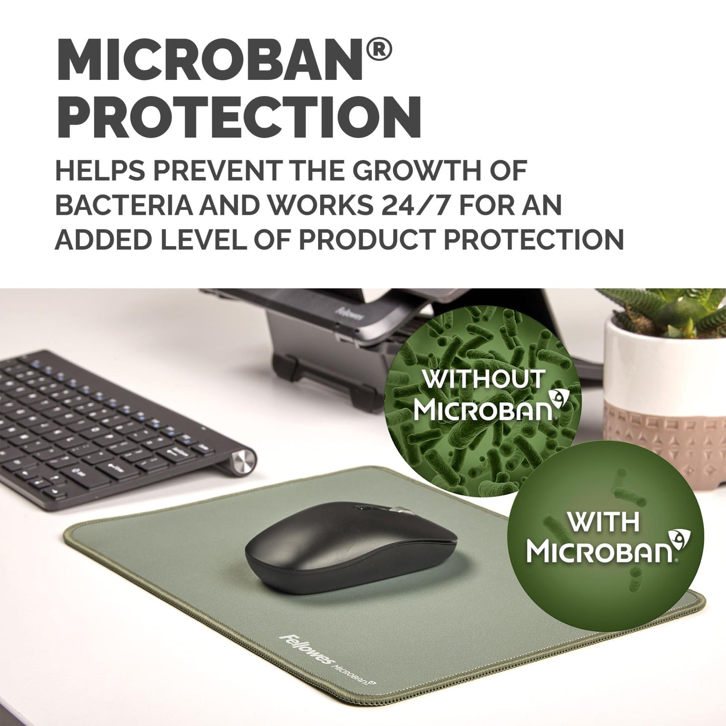Fellowes Mouse Pad Breyta XL - Sage