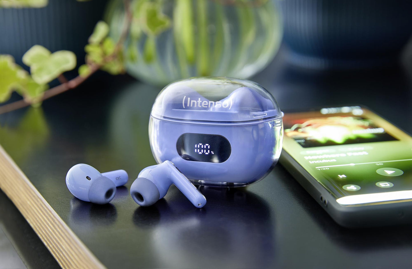 Intenso Headset Buds Plus T310AE - Blue