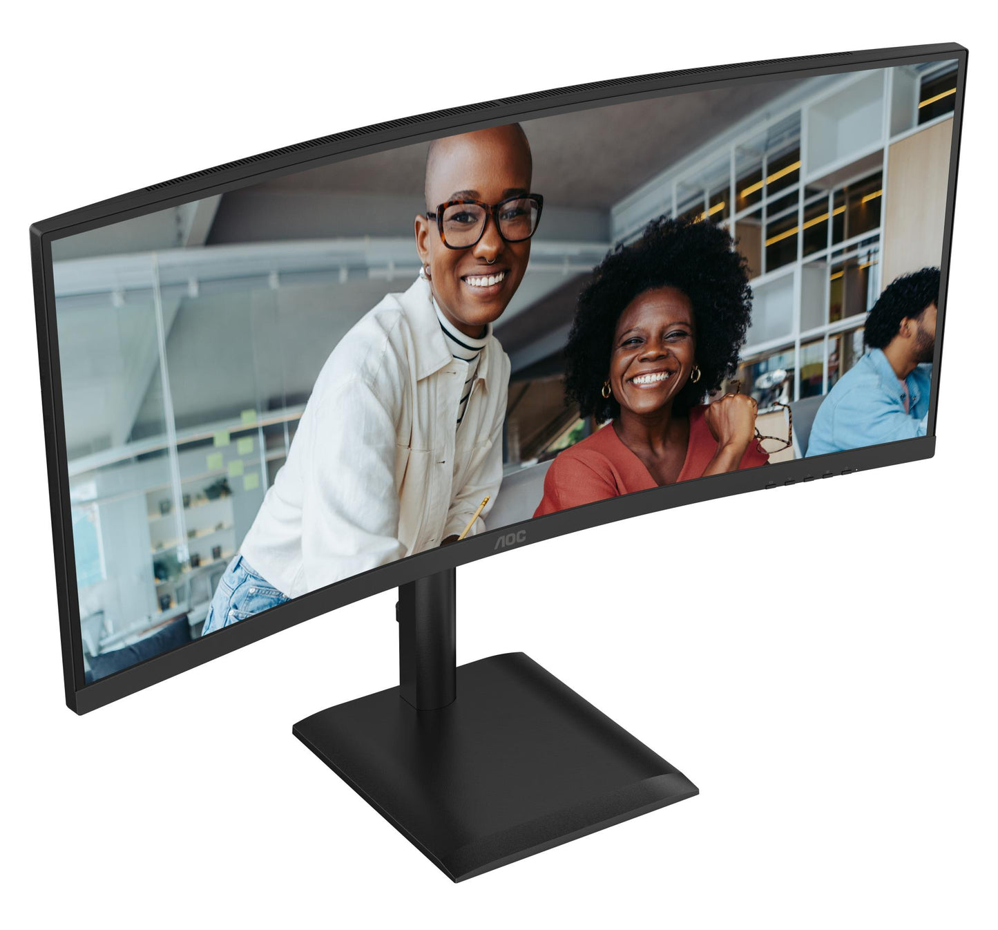 AOC LCD Monitor AOC 34 " 3440 X 1440 Pixels Ultrawide Quad HD Native Aspect Ratio 21:9 LCD Curved