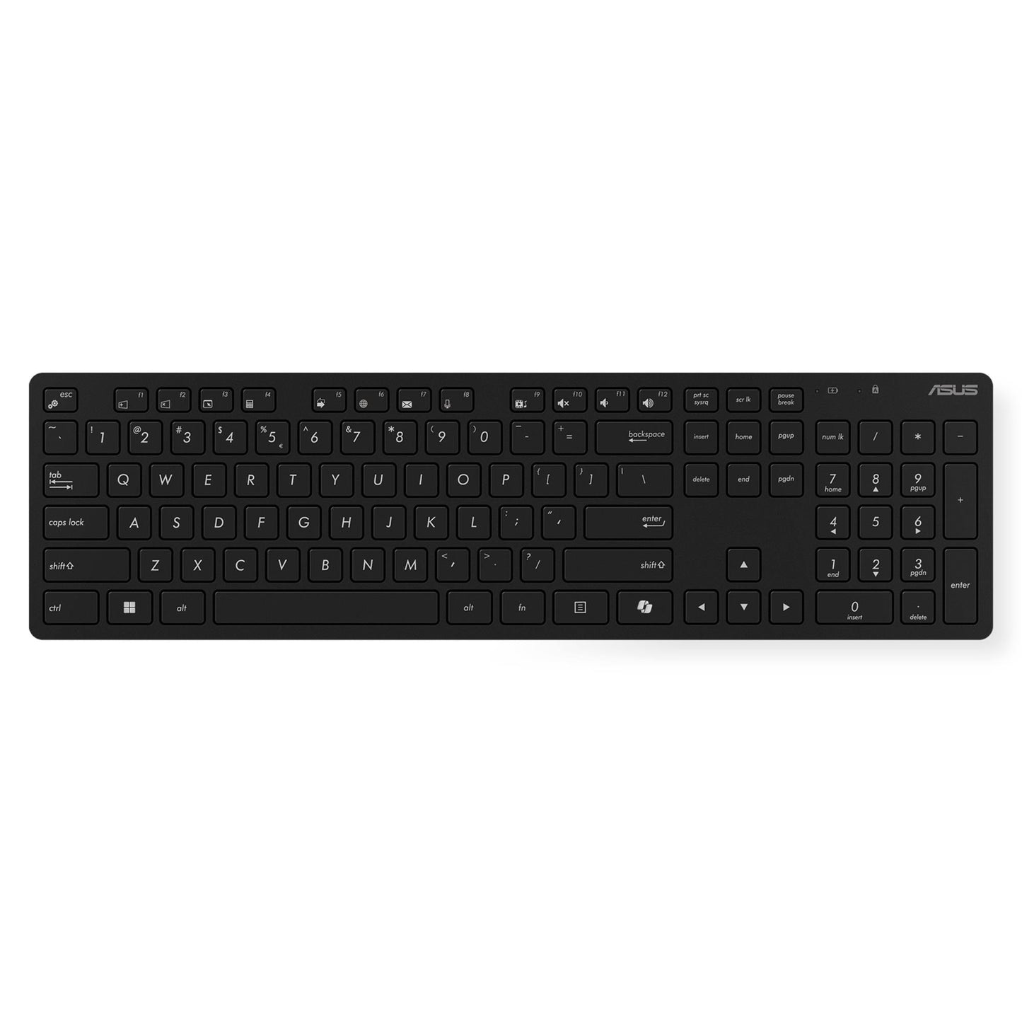 Asus Keyboard + Mouse Wireless Optical W5000 - Black