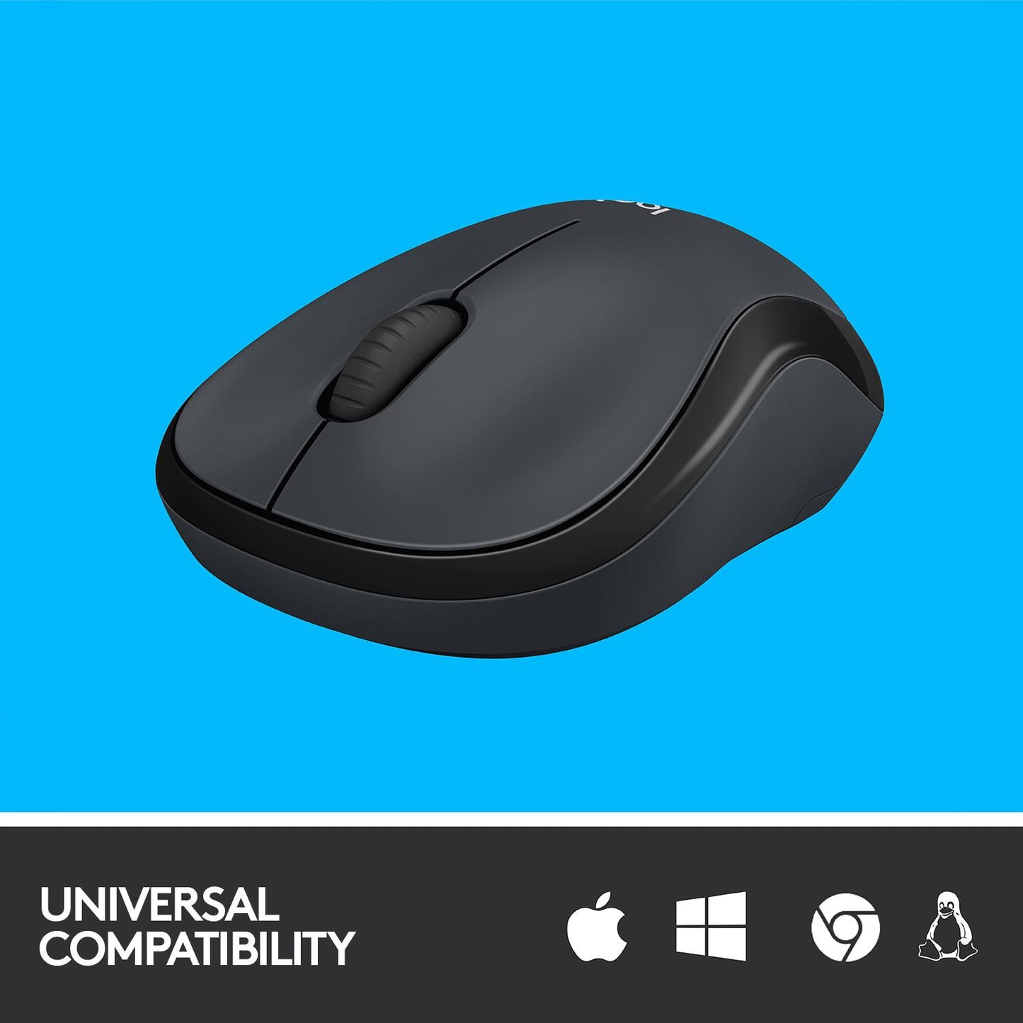 Logitech Mouse USB Optical Wireless M220 - Silent B / G