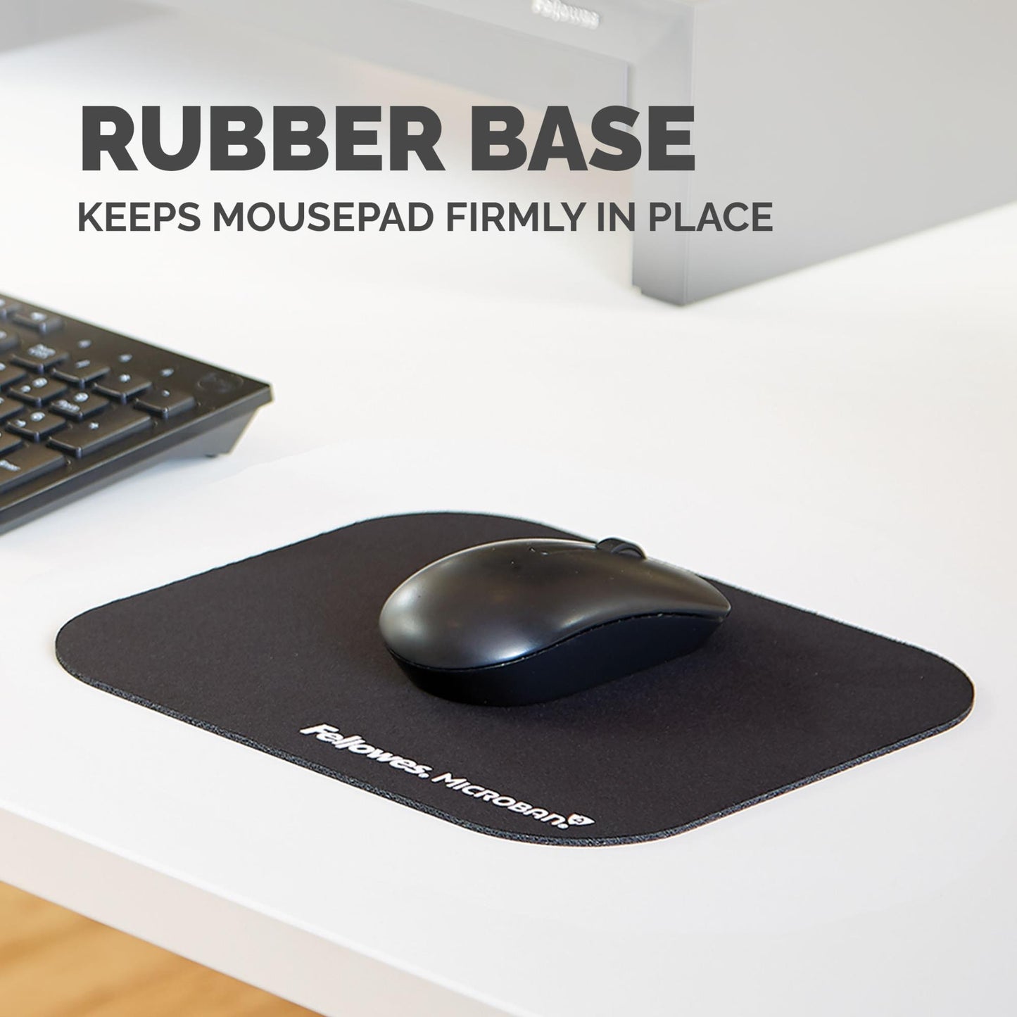 Fellowes Mouse Pad Microban - Black