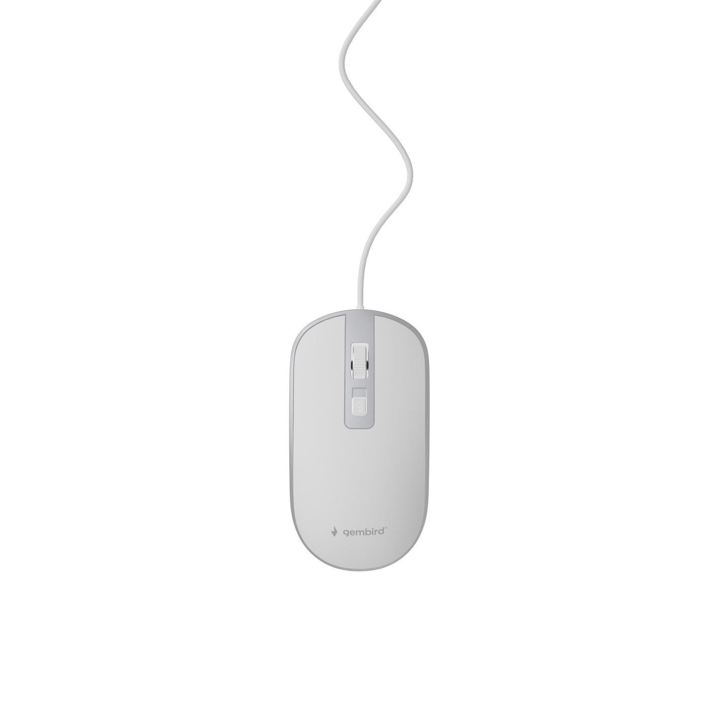 Gembird Mouse USB Optical White - Silver / MUS-4B-06-WS