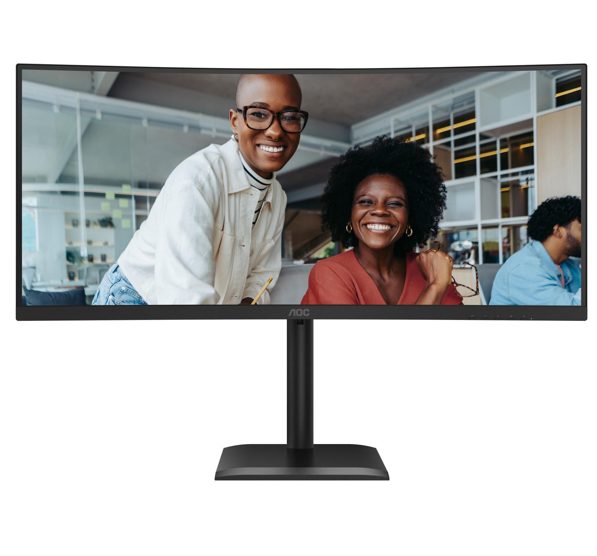 AOC LCD Monitor AOC 34 " 3440 X 1440 Pixels Ultrawide Quad HD Native Aspect Ratio 21:9 LCD Curved