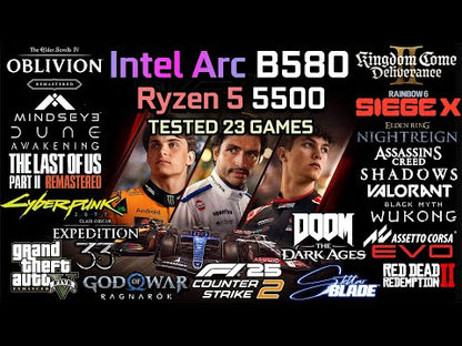 Gaming PC Entry – AMD Ryzen™ 5 5500 & Intel Arc B580 12GB