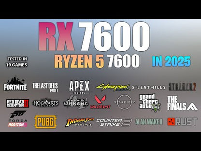Gaming PC Entry – AMD Ryzen™ 5 7600 & AMD Radeon™ RX 7600 8GB