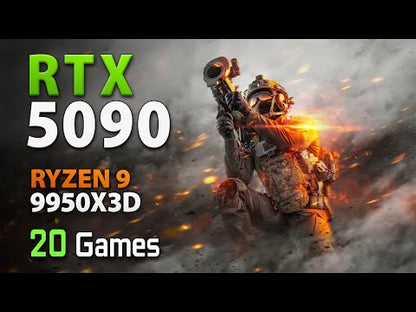Gaming PC Premium – AMD Ryzen™ 9 9950X3D & NVIDIA® GeForce RTX™ 5090 32GB