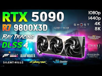 Gaming PC Premium – AMD Ryzen™ 7 9800X3D & NVIDIA® GeForce RTX™ 5090 32GB